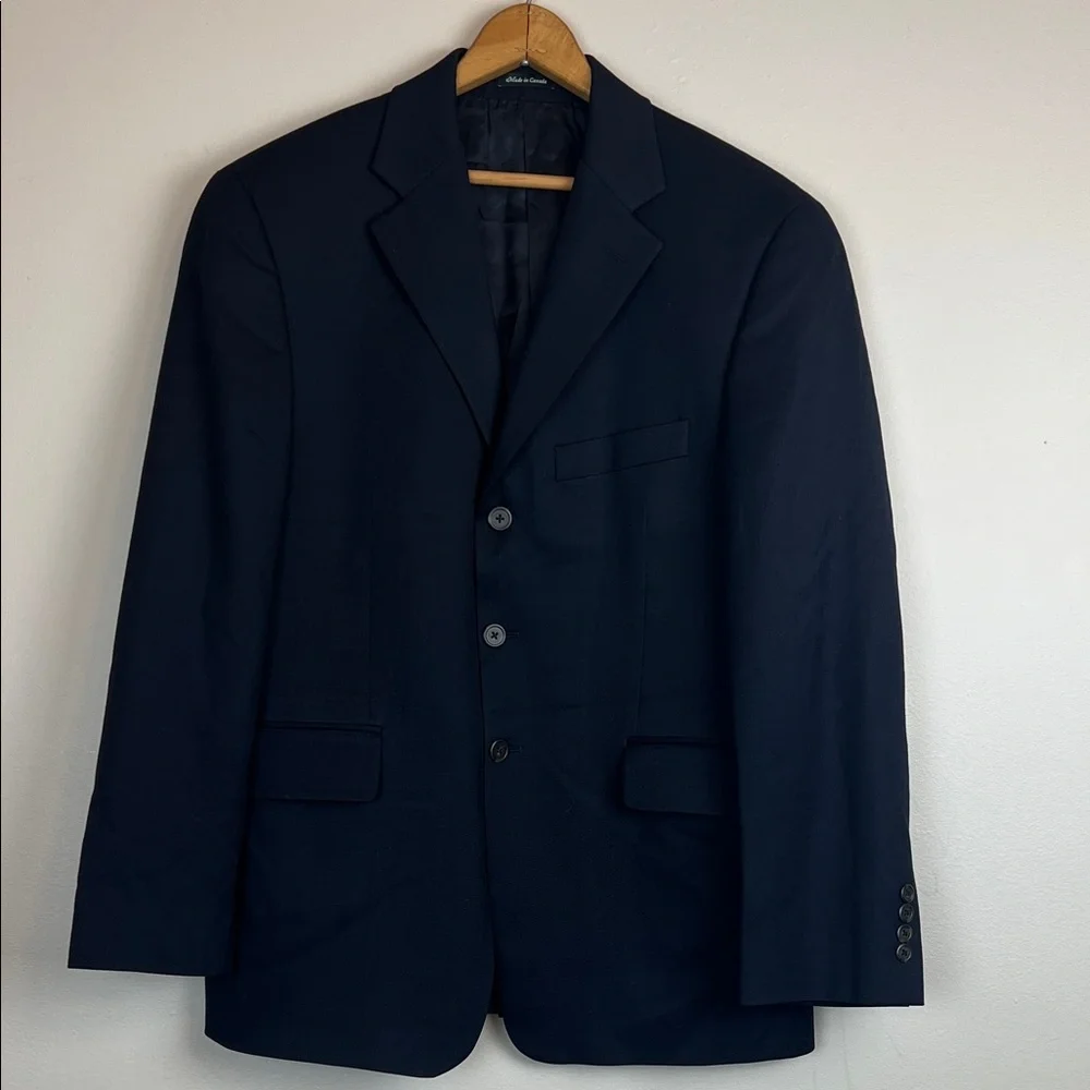 J.Crew 100% Wool Sport Coat Blazer 40 C-S Made in Canada